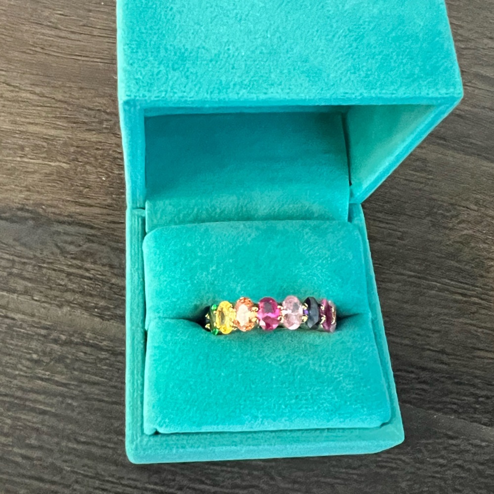 Kurt Geiger crystal ring